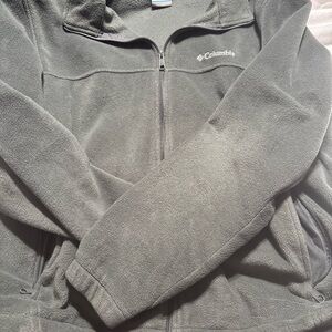 Columbia Light Green Fleece Jacket